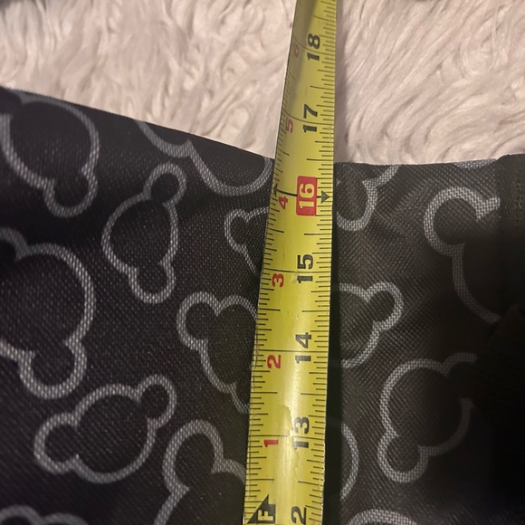 foldable shopping cart tote bag wheel rolling conver 21x16 PURSE-SALE was $34 - Picture 9 of 15